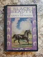 VTG Black Beauty/Anna Sewell, M.A. Donohue circa 1902 "Sewall" misprint RARE VF
