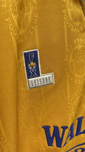 1994-96 Leicester City Away Vintage Fox Leisure Football Shirt Soccer Jersey - Picture 8 of 10