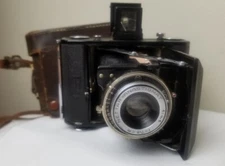 Vintage Zeiss ikon NETTAR- ANASTIGMAT 7.5cm F4.5 folding film camera Germany