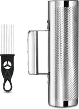Stainless Steel 12" 4" with Scraper Guiro Professional Latin Percussion Instrume