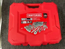 Craftsman  CMMT12023. 105pc  SAE/Metric 6pt. 1/4”-3/8” Mechanics Tool Set