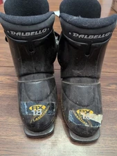 Dalbello RX 1.8 Kids Ski Boots Size 18.5 224 Winter Sports Used Acceptable Cond.