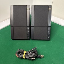Pair of Vintage Acoustic Research AR Powered Partner Wedge Speakers