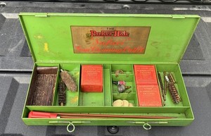 Vintage Parker-Hale England 22 Rifle Cleaning Outfit Parts Abercrombie & Fitch