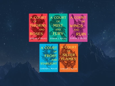 Court of Thorns and Roses Paperback (5 Books) by Sarah J. Maas Free Shipping