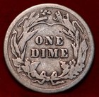 1914 Philadelphia Mint Silver Barber Dime — photo 2