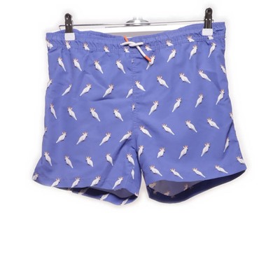 Zara, Badeshorts, Größe: 164, Blau/Weiß/Mehrfarbig, Polyester, Sonstiges #YK4