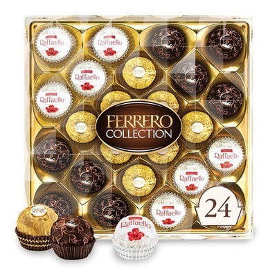 Ferrero Collection Assorted Chocolates Hazelnut Dark Coconut 24ct party