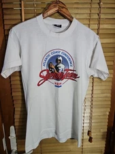 True Vintage 80s ACC Atlantic Coast Conference Exxon Gas Promo Tee T Shirt M