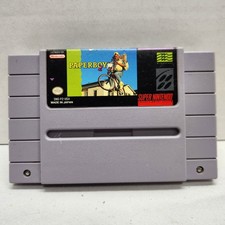 SNES paperboy 2 SUPER NINTENDO Cartridge Working