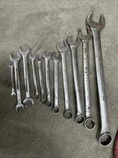 Proto Professional Combination & Open Ended Wrenches Assorted.