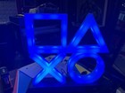 Playstation Official Licensed Icons Blue Light 3 Modes/charger/battery — photo 1