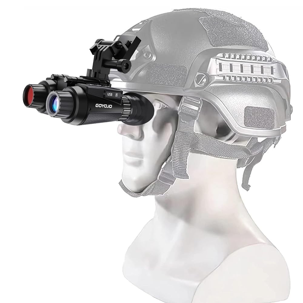 Goggles 4k Head Mounted Digital Tactical Infrared Binocular 