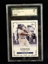 YASIEL PUIG 2013 LEAF NATIONAL VIP SGC 96 MINT GRADED SLABBED N-YP1 MLB