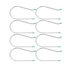 8 Pcs Hot Curler Clips Replacement Kit, Hot Roller Clips Replacement, Hot Rol...