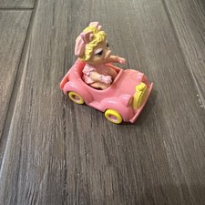 1986 Vintage Miss Piggy In Car Muppet Babies McDonald's Happy Meal Toy
