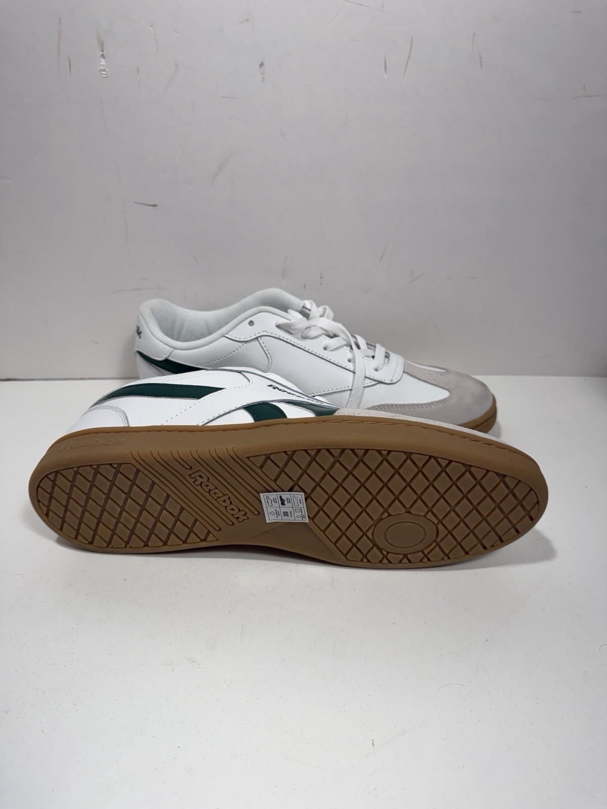 Reebok Smash Edge Tennis Casual Shoes White Black Gray Gum Sz 10 Men’s 400014825 thumbnail 7