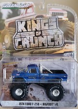 1974 Ford F-250 Bigfoot 1 Monster Truck Kings of Crunch Greenlight Free Shipp 