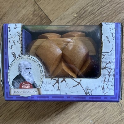Great Minds Darwin's Egg of Evolution Puzzle Wood