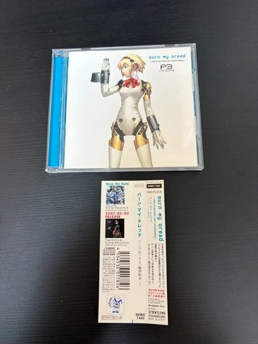 Burn my dread Persona 3 reincarnation w/Obi OST Original soundtrack Japan CD