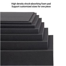 50x30cm High Density Foam Pad Toolbox Shock-Absorbing Sponge Sheet Hard Flight C