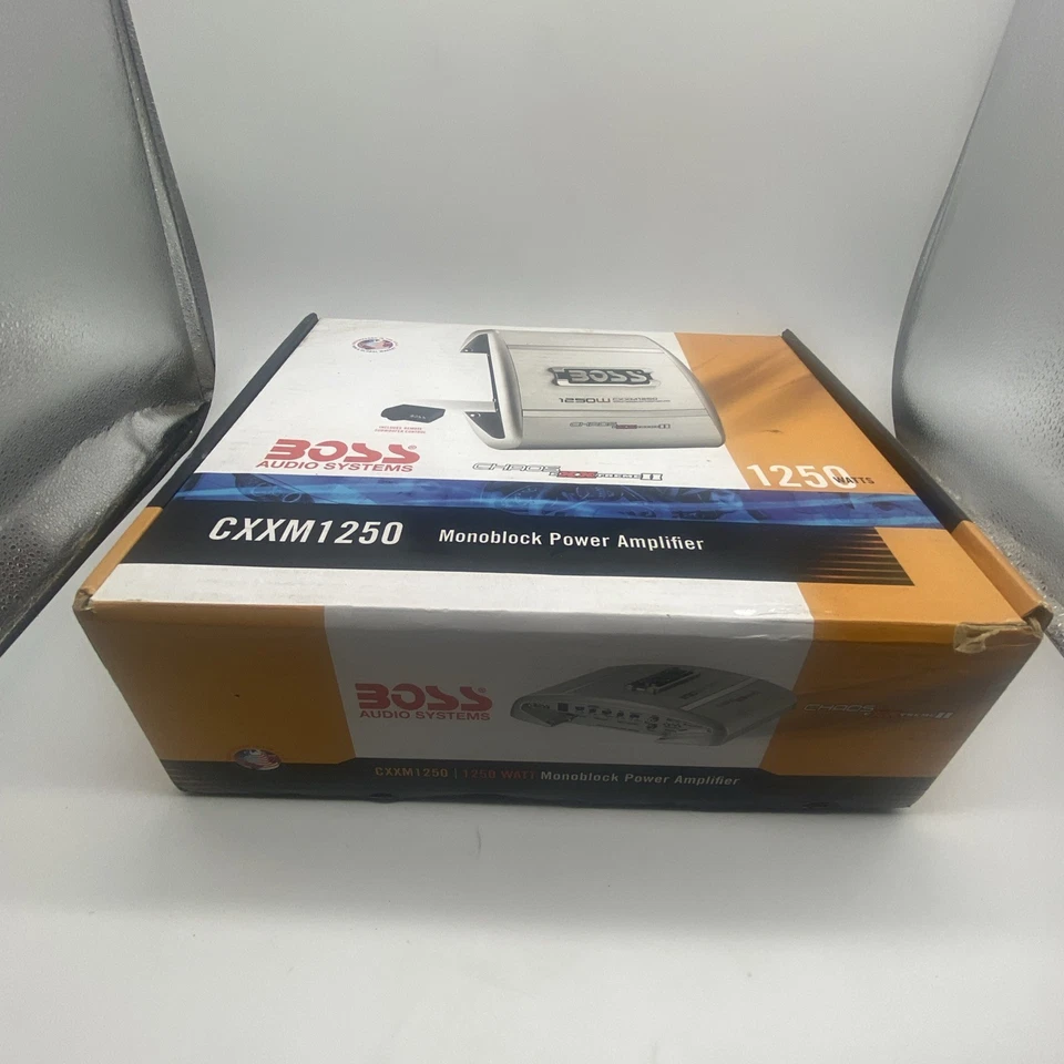 Amplificador Boss CXXM1250 II 2 Chaos EXXtreme 1250w vatios nunca usado nuevo caja abierta Foto 2 de 4