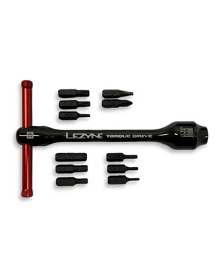 Lezyne Bicycle Torque Drive Pocket Tool Kit Portable Torque Wrench 11 Bits New