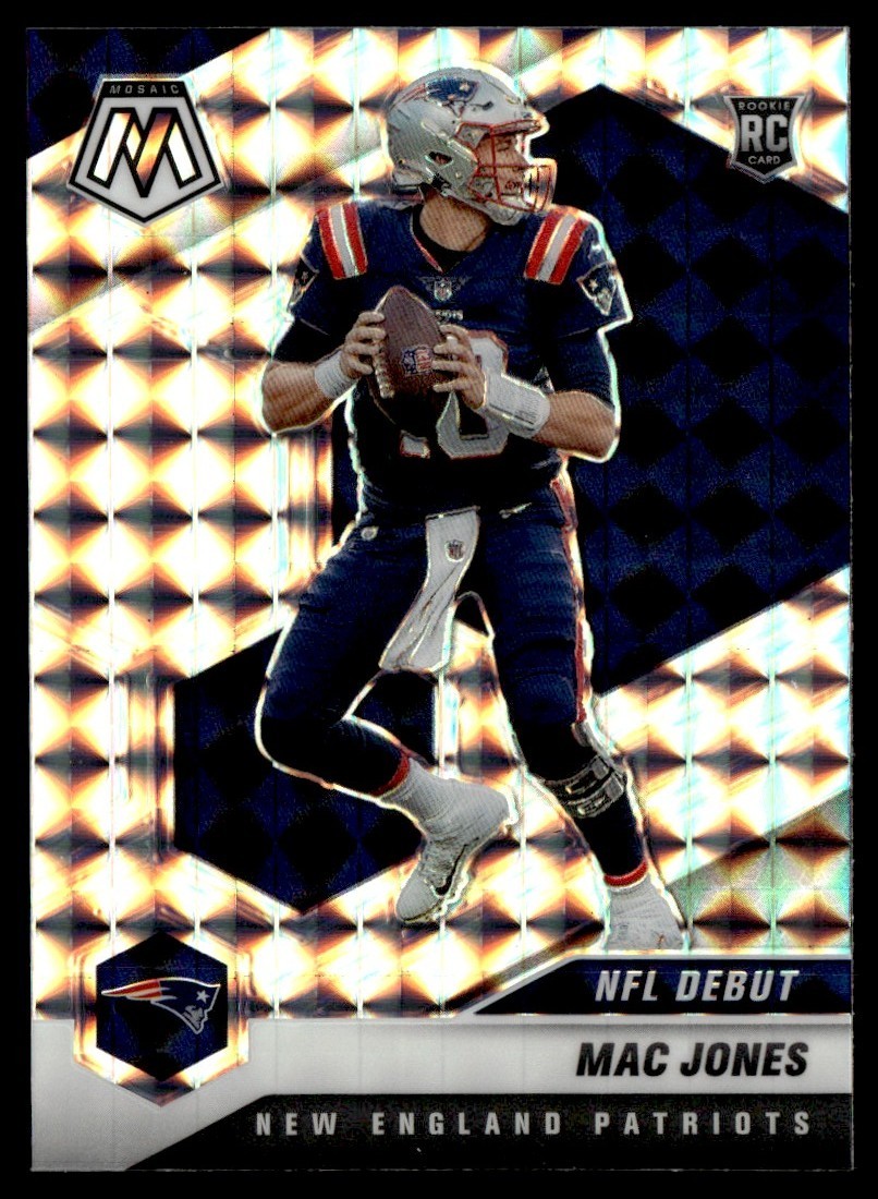 2021 Panini Mosaic Silver Mac Jones RC #245