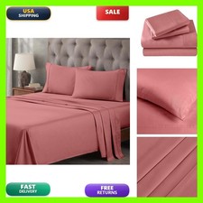 SUPERIOR Egyptian Cotton 400 Thread Count Bed Sheet Set, 1 Elastic Deep Pocket