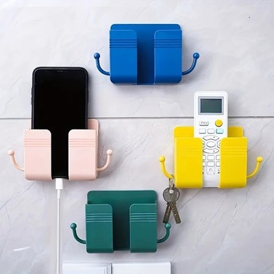 Wand Aufbewahrungsbox Fernbedienung Aufbewahrungskoffer TV Handy Stecker Halter