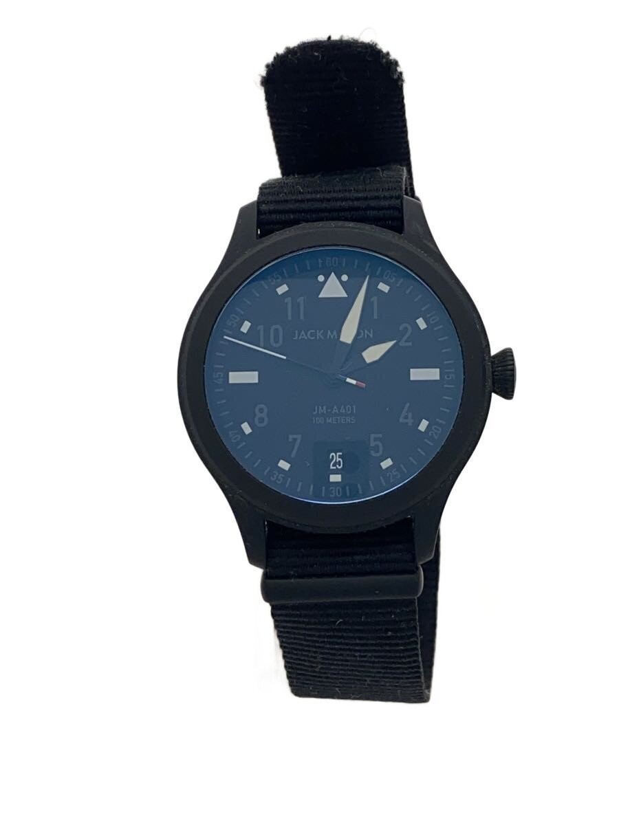 Jack Mason JM-A401-004 Blackout Model Japan Limited Quartz Analog