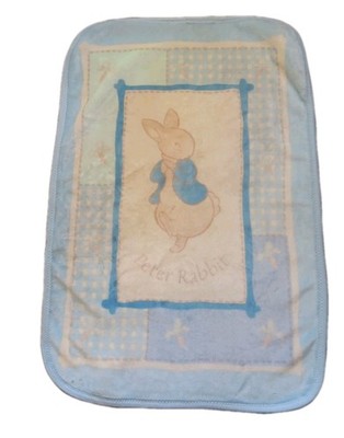 Crown Crafts Beatrix Potter Peter Rabbit Luxury Plush Fleece Baby Blanket  Y2K