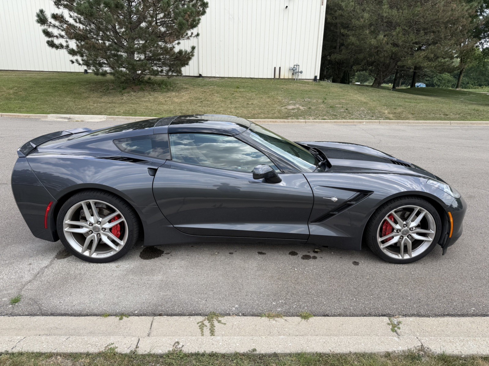 2014 Gray Chevrolet Corvette   | C7 Corvette Photo 8
