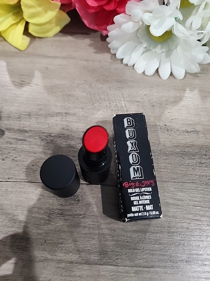  BUXOM Big & Sexy Bold Gel Lipstick (Wildfire) Full Size NIB FREE SHIPPING - Image 2 of 3