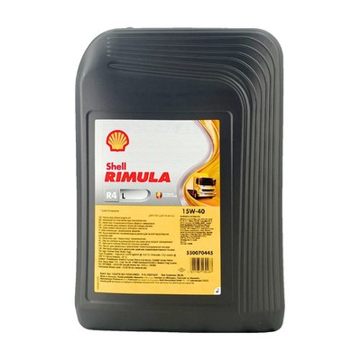 20l SHELL RIMULA R4L 15W-40 Motoröl Volvo VDS-4.5, VDS-4, CNH MAT 3521, CNH 3522