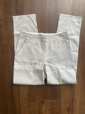 Versace Womens Vintage Grey Pants Size 28 IT 42 Made In Italy Y2k 90s Designer