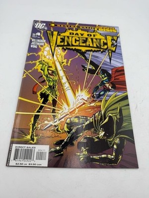 Day of Vengeance #4 (2005) - Infinite Crisis Lead-in - Walter Simonson Cover