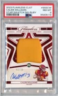 2023 Flawless Caleb Williams Ruby STAR SWATCH Rookie Patch Auto #'D 2/20 PSA 8