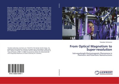Yaroslav Urzhumov | From Optical Magnetism to Super-resolution | Taschenbuch