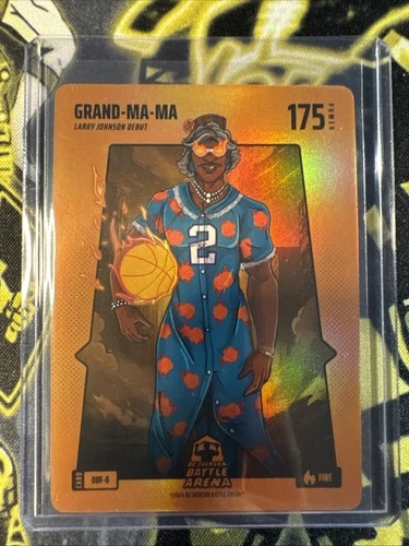 Bo Jackson Battle Arena Grand-Ma-Ma Larry Johnson Orange Battlefoil OBF-8🔥🔥