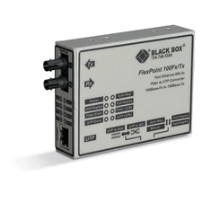 Black Box FlexPoint 100BASE-TX to 100BASE-FX Media Converter (LMC213ASMSTR2)