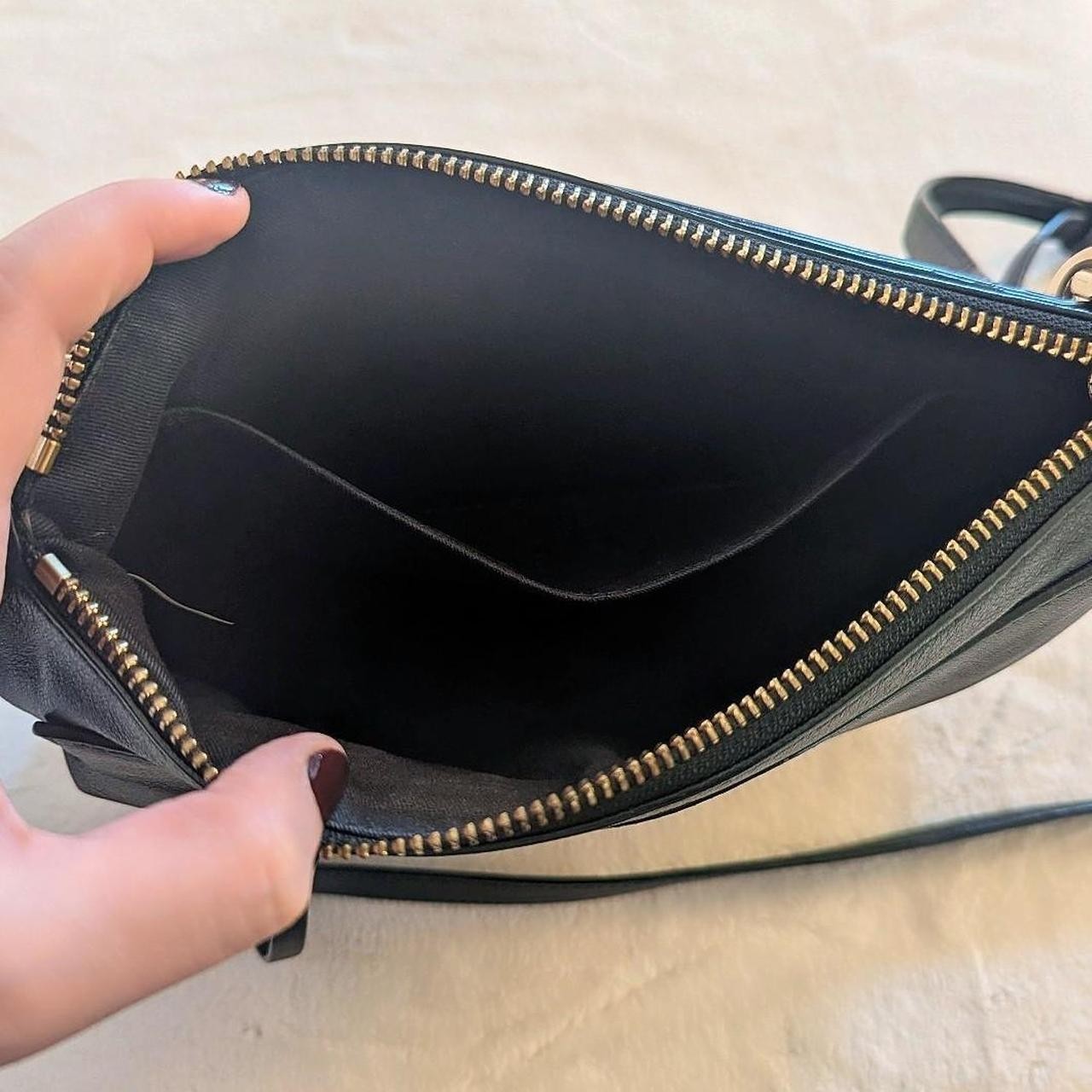 Coach Felicia Python Black Leather Crossbody Bag - image 5