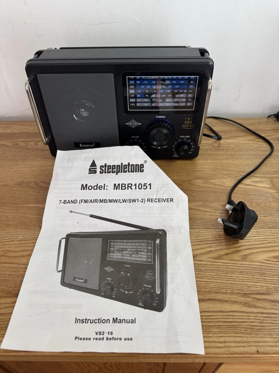 Récepteur Radio Akai APW15 World Receiver - FM/PLL Tuner - Occasion Fonctionnel