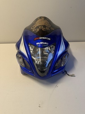 2014 08-20 GEN 2 hayabusa Front Fairing With Headlights Blue