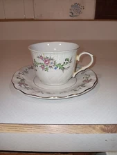 Lynn's Fine China Tea Cup And Saucer