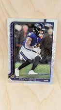 2025 Topps Chrome #22 Zay Flowers Topps Refractor