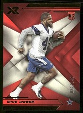 Mike Weber 2019 Panini XR Red #164 #/249 - Dallas Cowboys