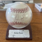 Nolan Ryan Autographed Baseball