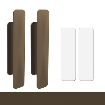 2Pcs NonPunching SelfAdhesive Handle Drawer Cabinet Handle Window Balcony Slidin