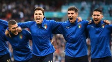 Giacca inno nazionale italiana ITALIA FIGC finale Euro 2020 2021 campione Europa